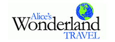 Alices's Wonderland Travel Logo